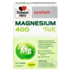 Abbildung der Produktverpackung Doppelherz system MAGNESIUM 400 PUR Frontansicht